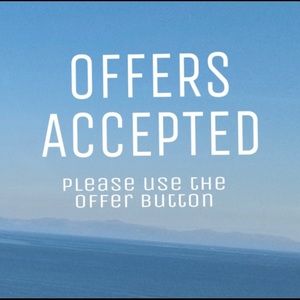 👠Offers accepted!! 👗